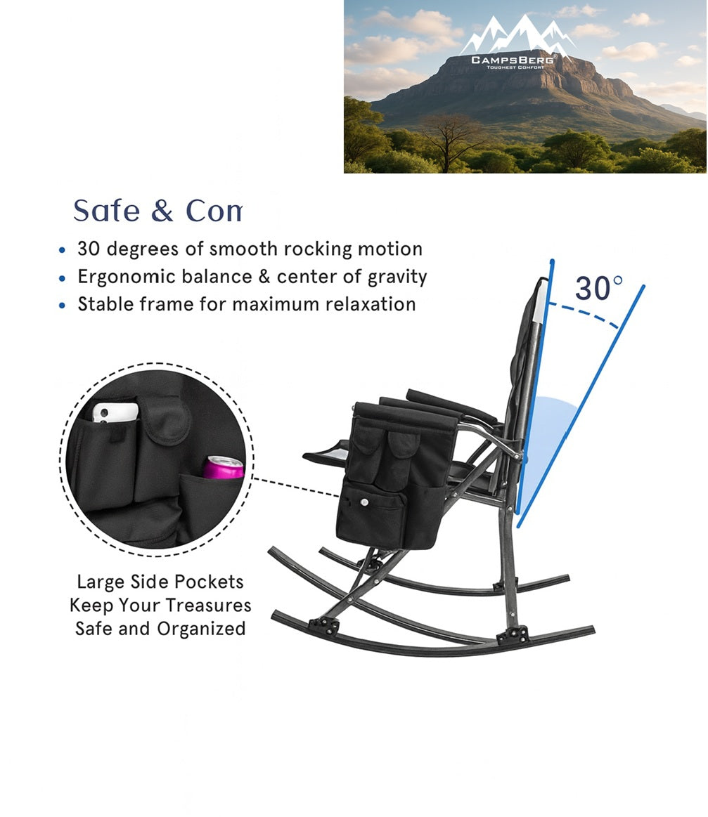 CampsBerg - Rocking Camping Chair