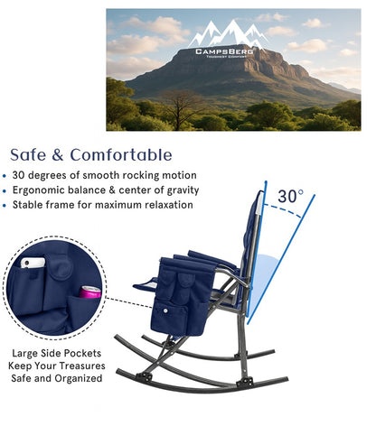 CampsBerg - Rocking Camping Chair