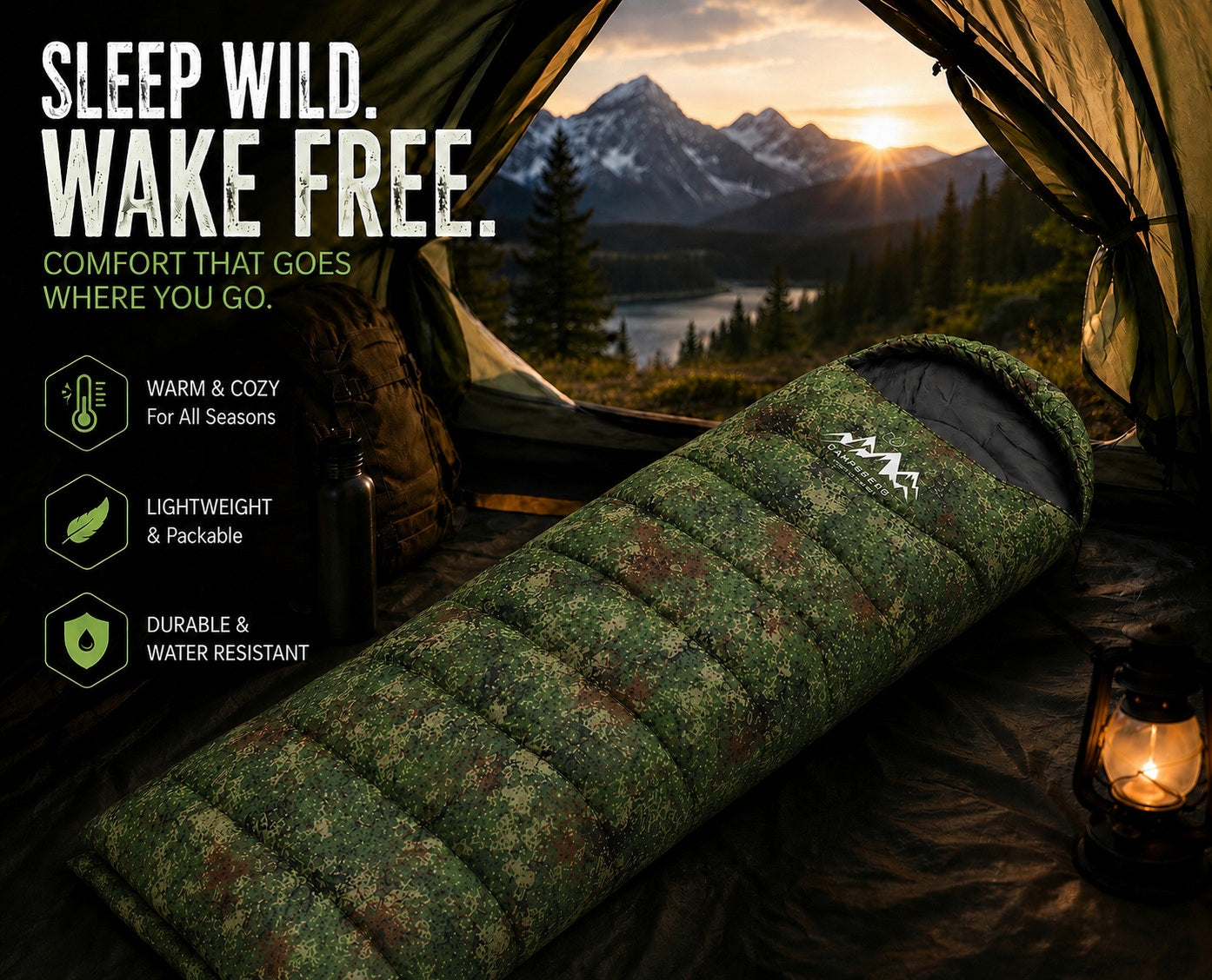 CampsBerg - Trekker All Season  Sleeping Bag