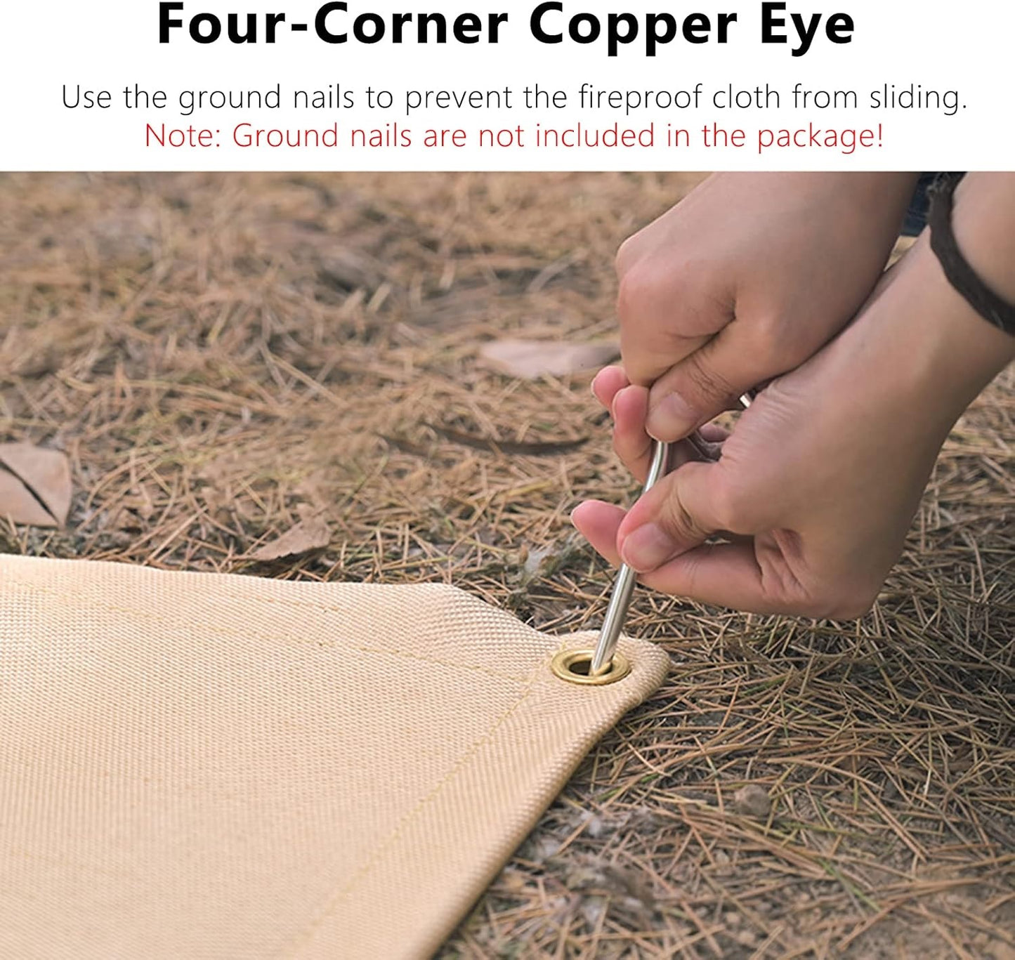 CampsBerg -Heat Resistant Braai Mat