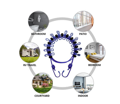 CampsBerg - Portable Washing Line