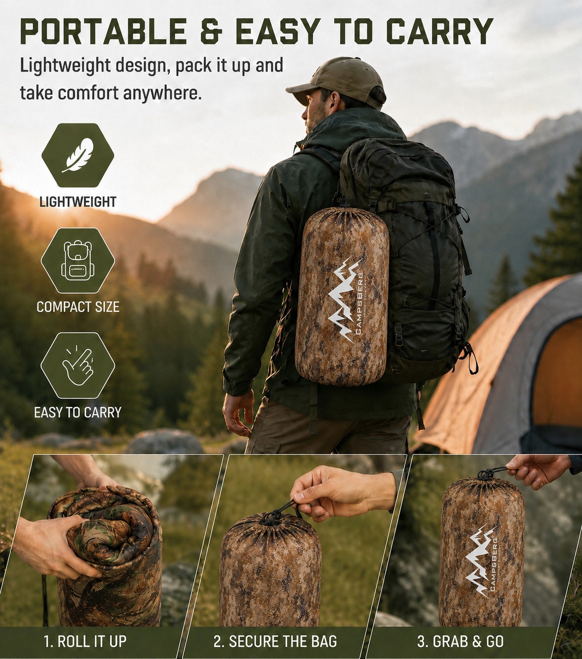 CampsBerg - Trekker All Season  Sleeping Bag