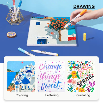 Arrtx - Acrylic Marker Set (60)