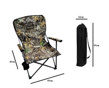 CampsBerg - Wild Safari Camo Camping Chair