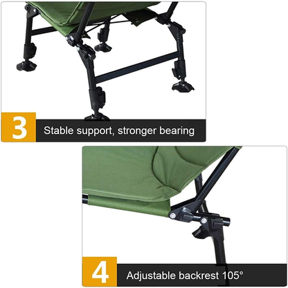 CampsBerg - Laid Back Carp Luxury Camping Chair