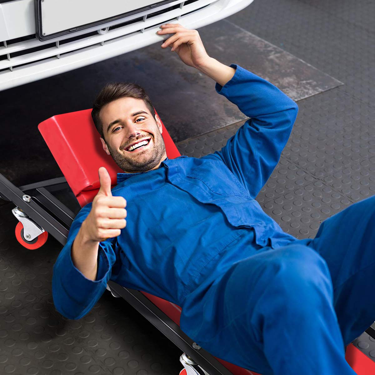 CampsBerg - Padded Garage Creeper