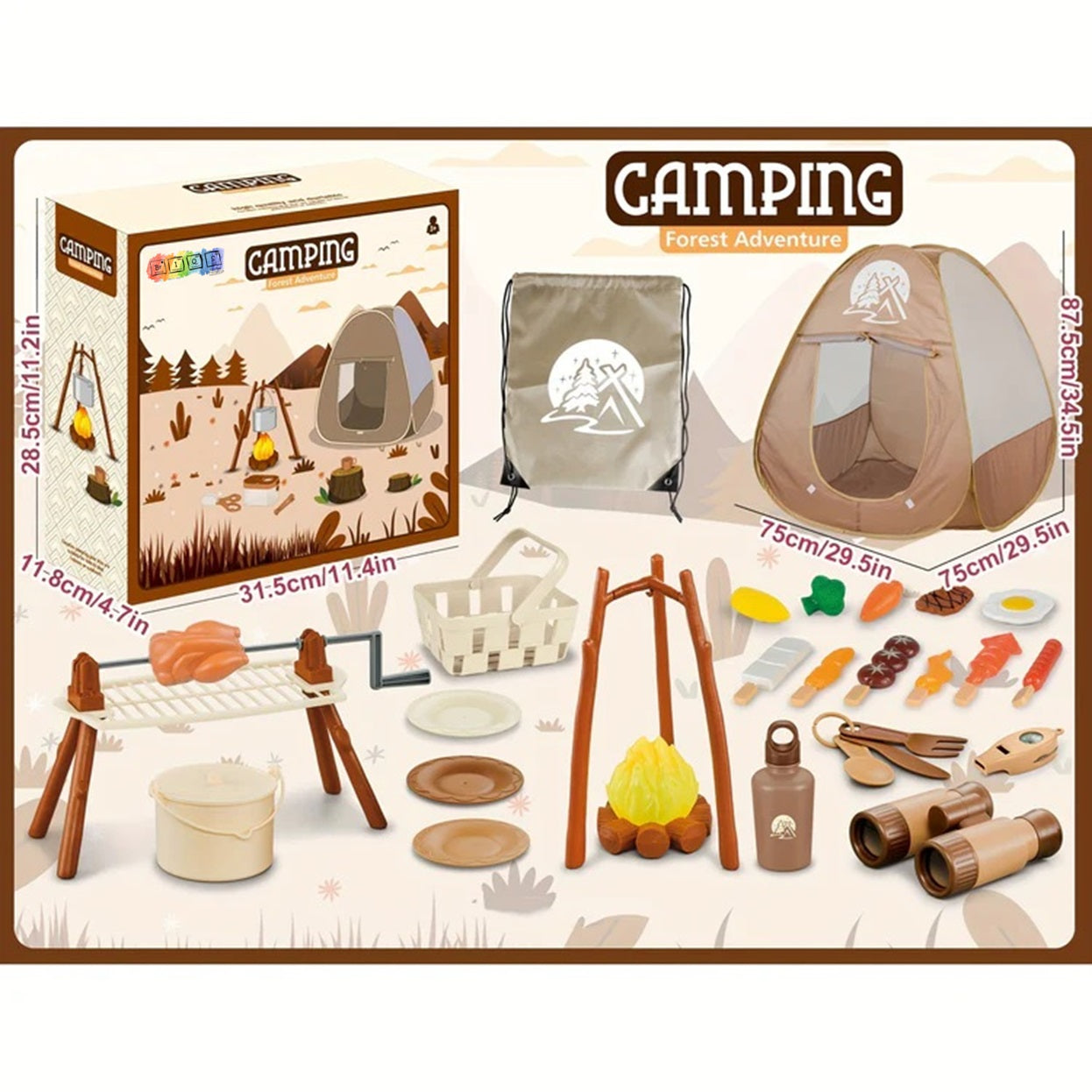 BrIQs - Kids Campfire Explorer Set