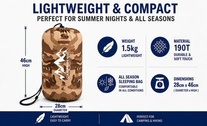 CampsBerg - Trekker All Season  Sleeping Bag
