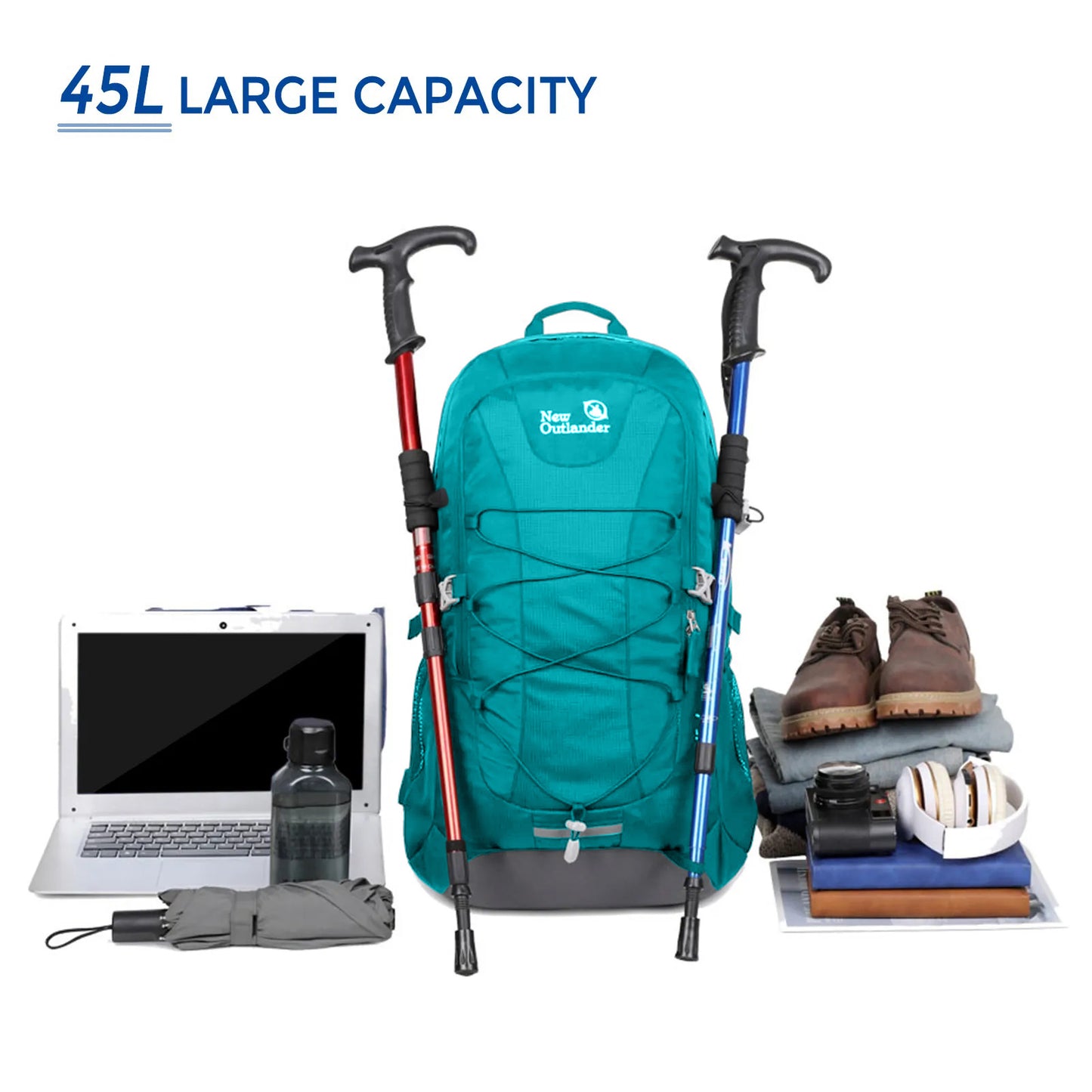 New Outlander - 45L Day Hiking Backpack