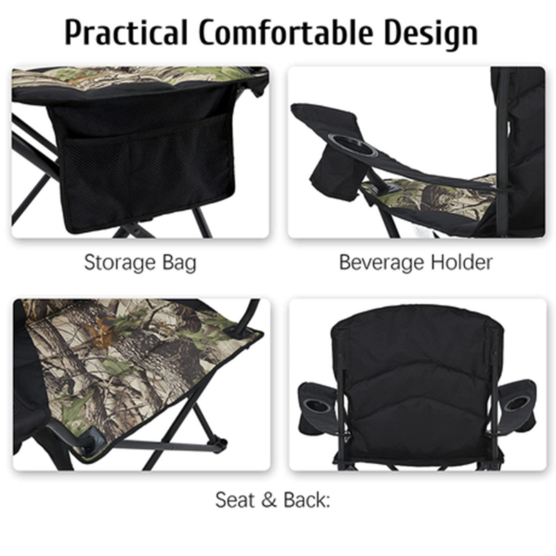 CampsBerg - Forest Camo Camping Chair