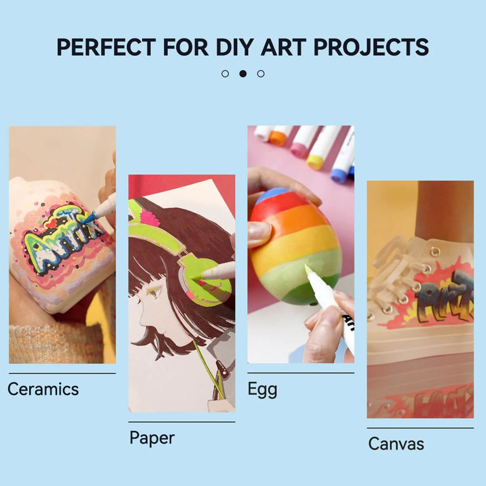 Arrtx - Acrylic Marker Set (60)