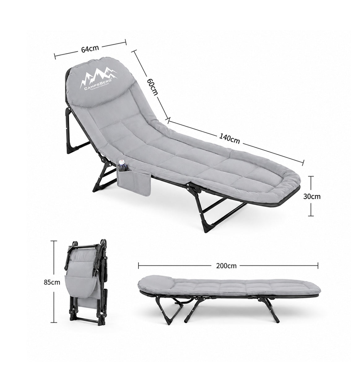 CampsBerg - Cloud 9.0 Camping Bed