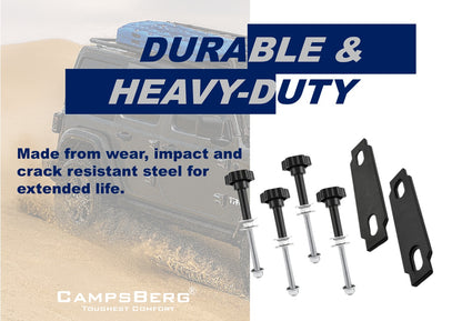 CampsBerg - Mounting Bracket Kit for Recovery Traction Kit