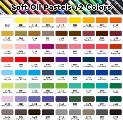 Arrtx Soft Oil Pastels