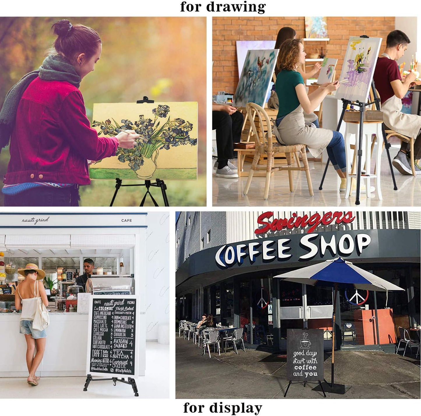 BubbleBean - Artists Adjustable Easel