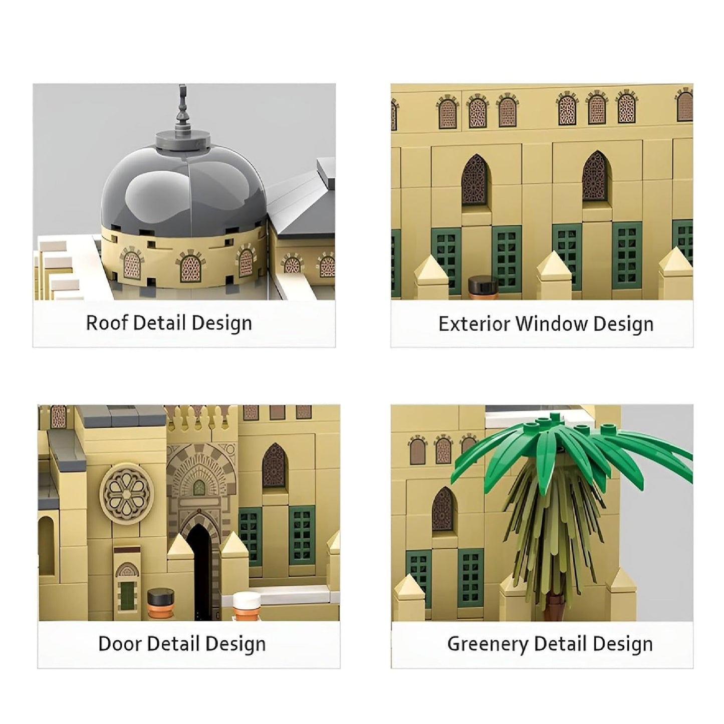 AlAqsa Mosque Building Block Set