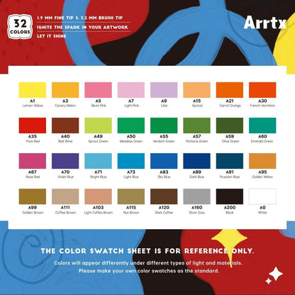 Arrtx Acrylic Paint Marker Pens
