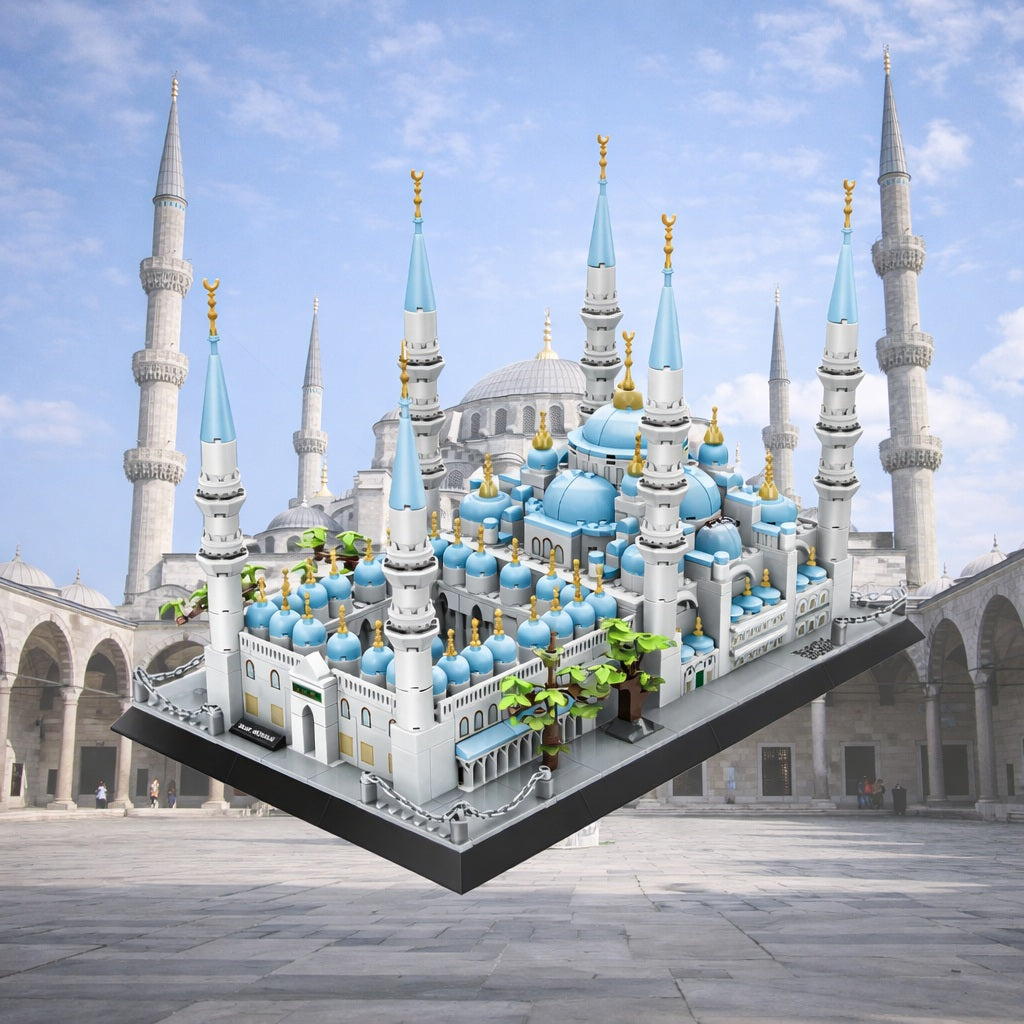 Blue Mosque Building Block Set