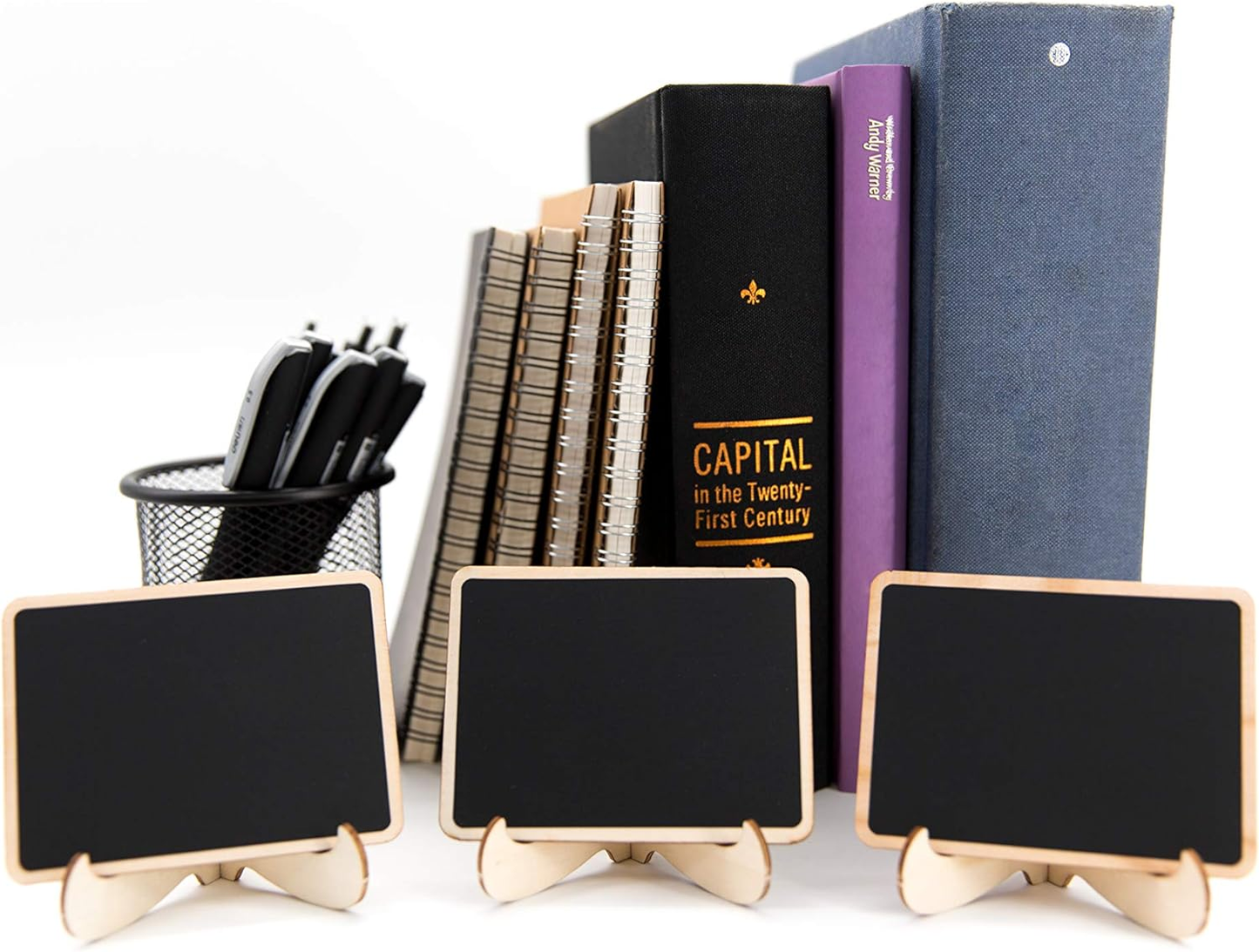 BubbleBean - Stylish Mini Chalkboard Signs with Stand