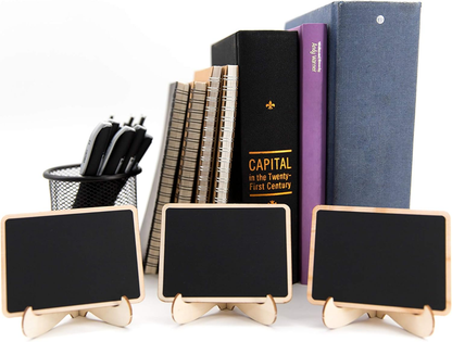 BubbleBean - Stylish Mini Chalkboard Signs with Stand