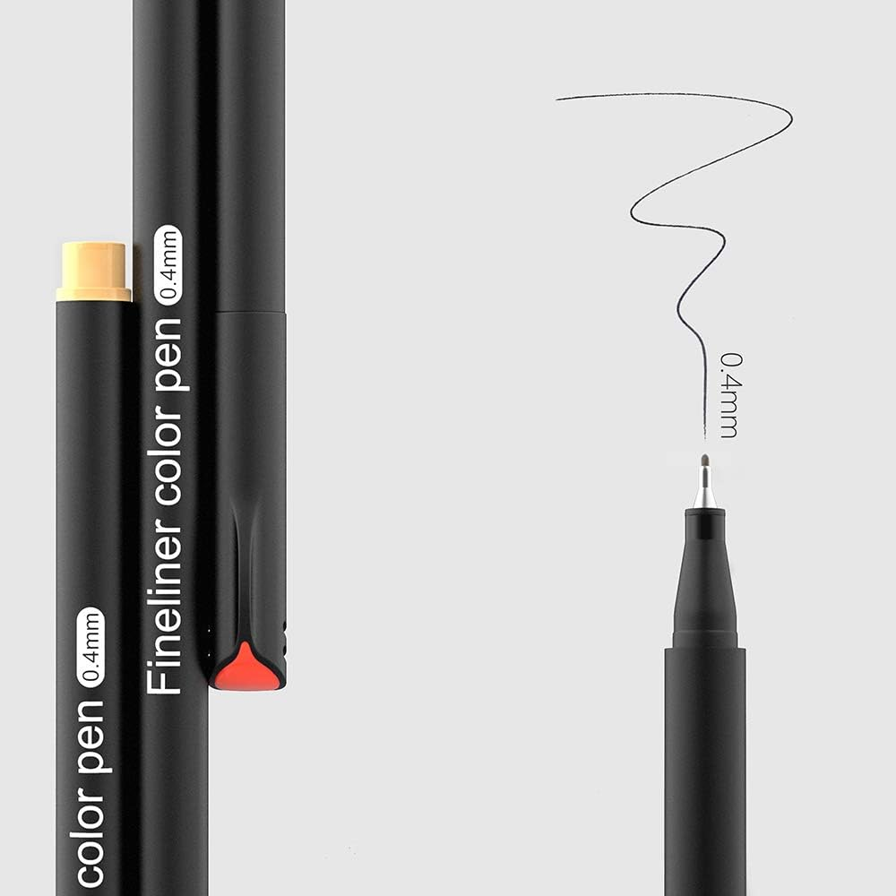 FineLiner 0.4mm Colour Pens