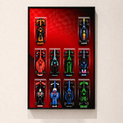 BrIQs - High-End LEGO Car Display Frame