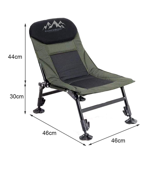 CampsBerg - Laid Back Carp Luxury Camping Chair
