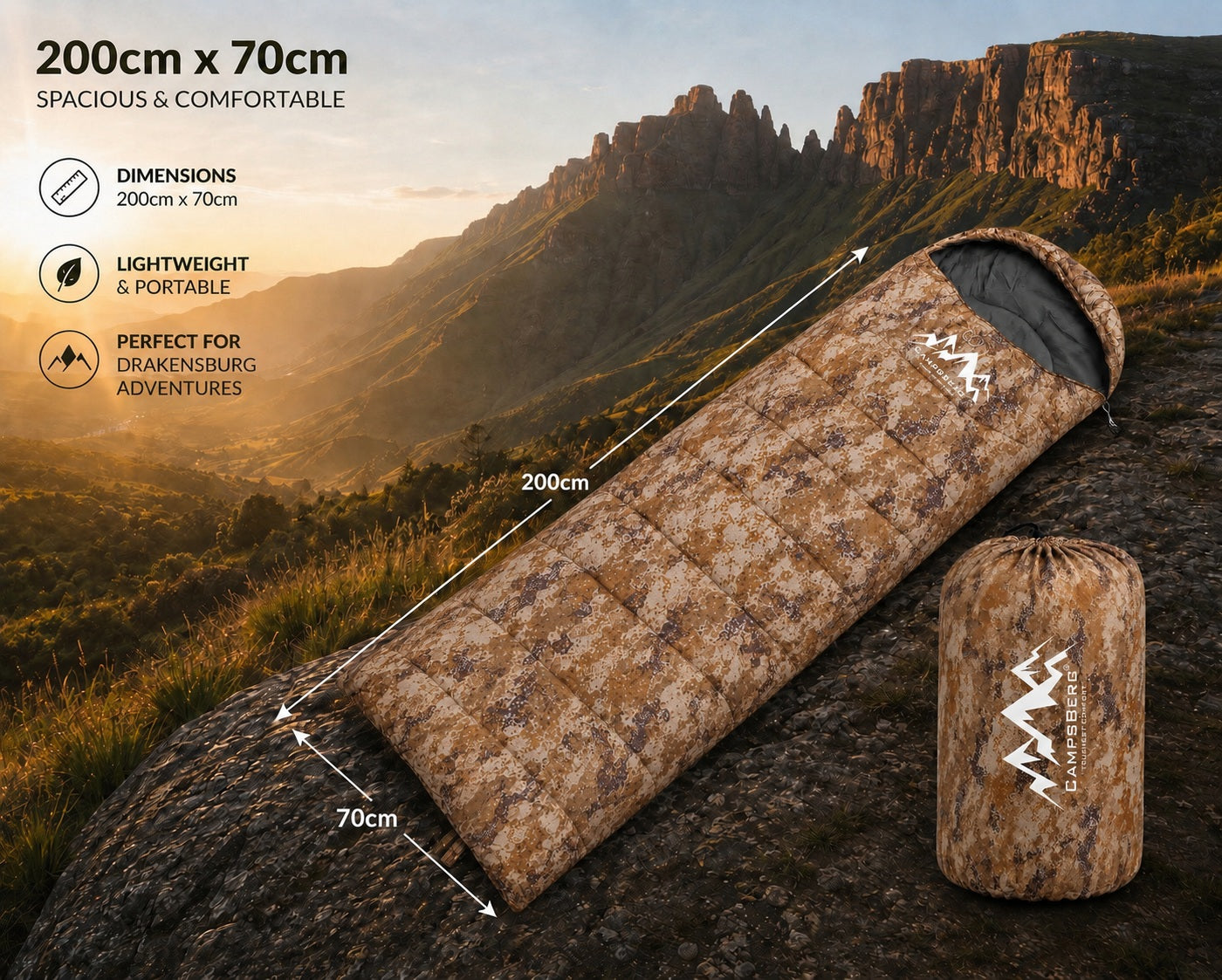 CampsBerg - Trekker All Season  Sleeping Bag