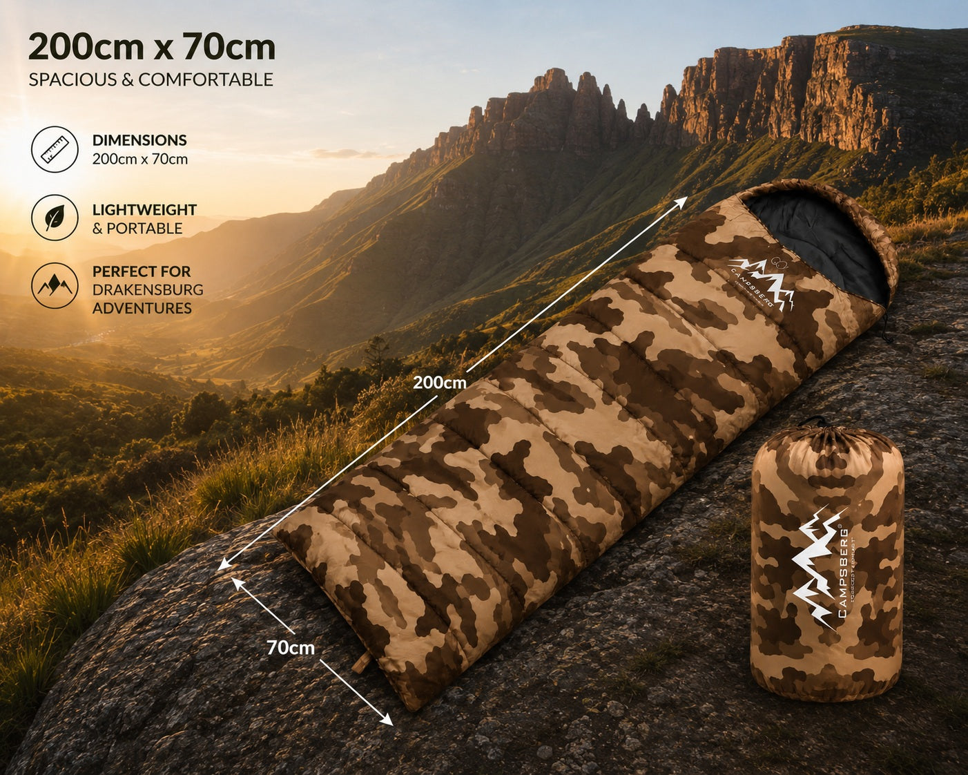 CampsBerg - Trekker All Season  Sleeping Bag