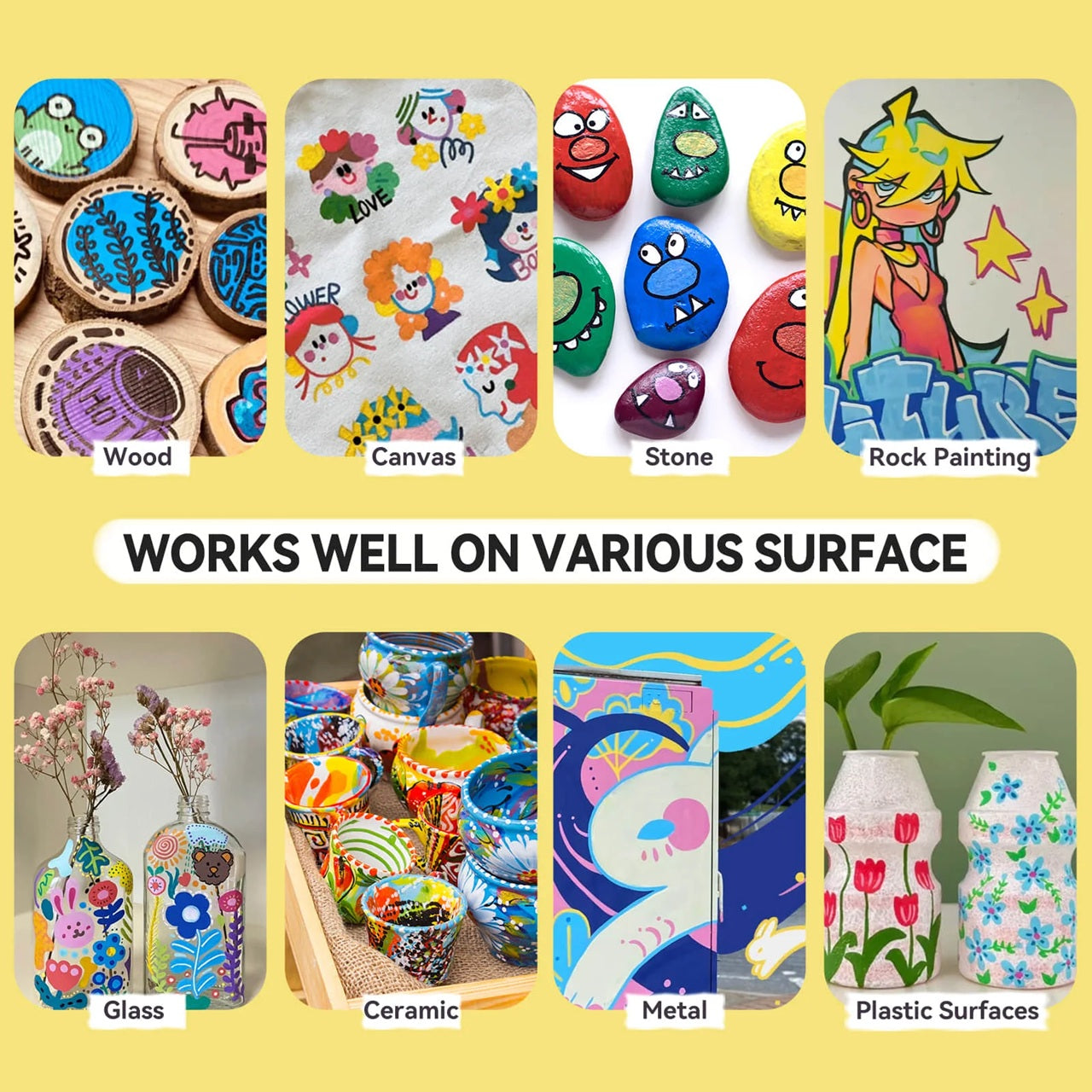 Arrtx - Acrylic Paint Markers 120A Anime