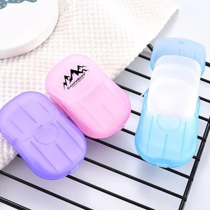 CampsBerg - Mini Travel Soap Leaf Sheets