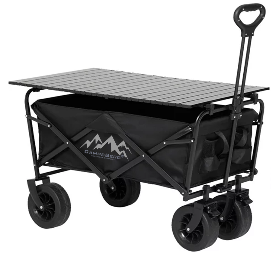 CampsBerg - Jumbo Adventure Camping Wagon + Table