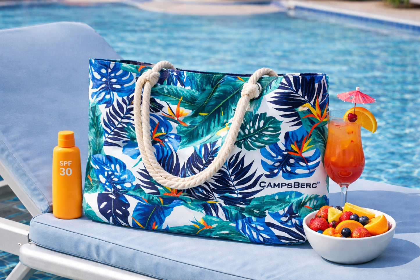 Campsberg - Beach Tote Bag