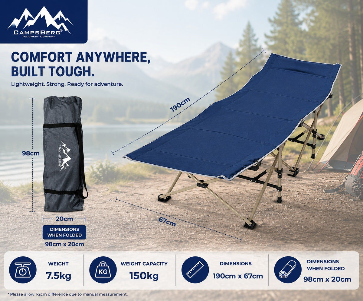Campsberg - Easyrest Heavy Duty Stretcher Bed
