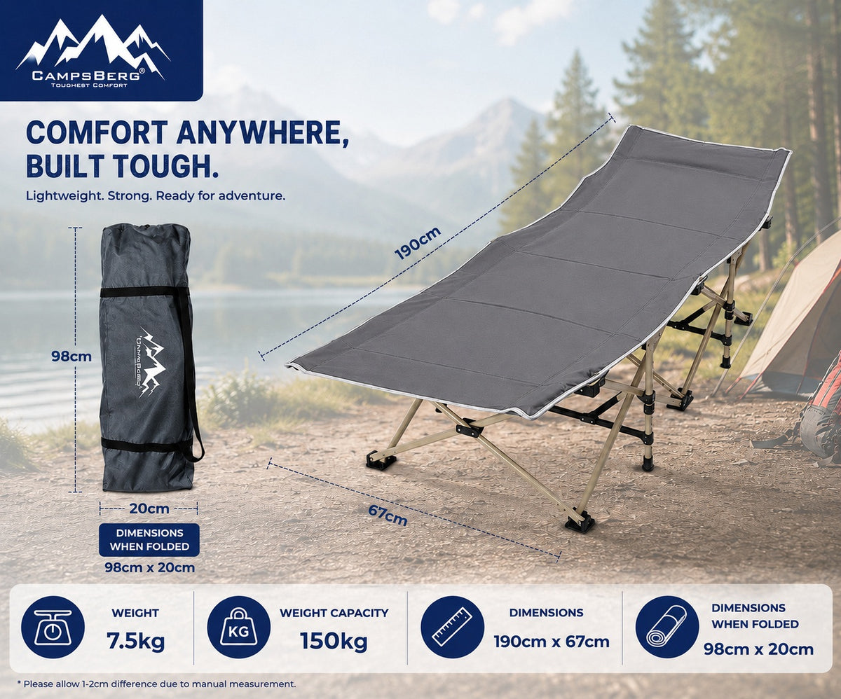 Campsberg - Easyrest Heavy Duty Stretcher Bed