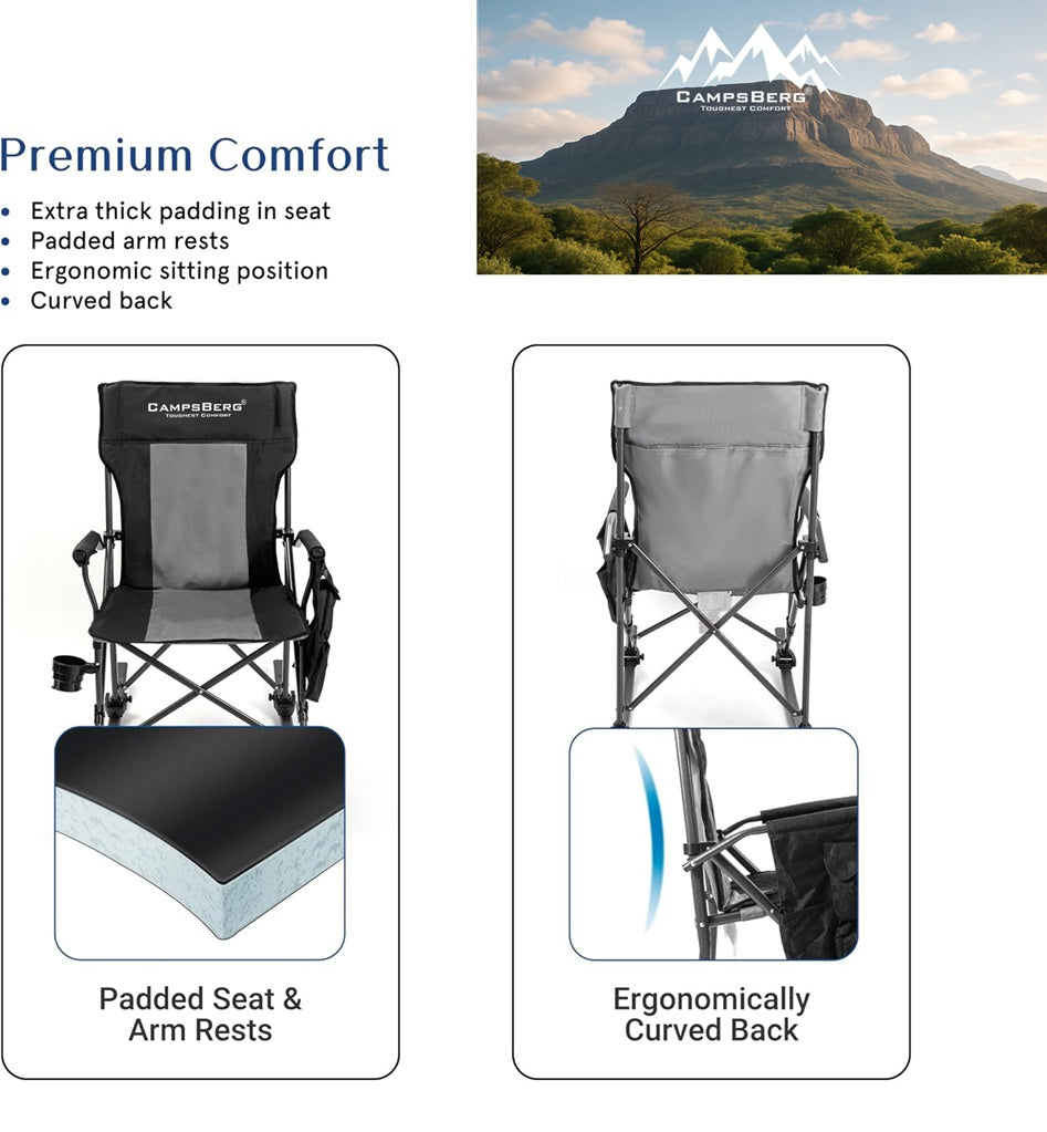 CampsBerg - Rocking Camping Chair