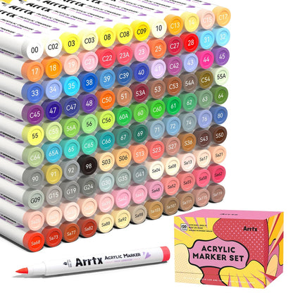 Arrtx - Acrylic Paint Markers 120A Anime
