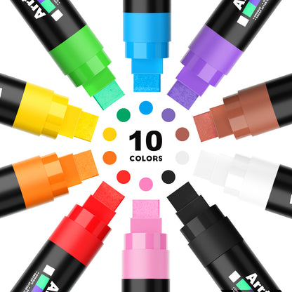 Arrtx JUMBO 15mm Acrylic Markers