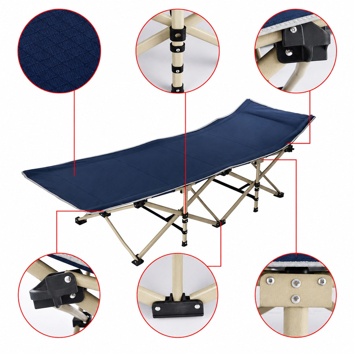 Campsberg - Easyrest Heavy Duty Stretcher Bed