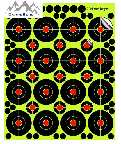 CampsBerg - 2-inch 16 Splash Shooting Targets - Pack of 25
