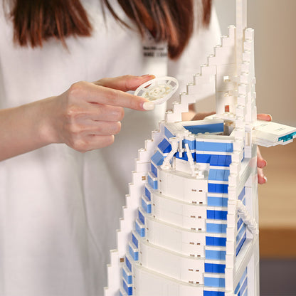 Burj Al Arab Hotel Building Blocks Set