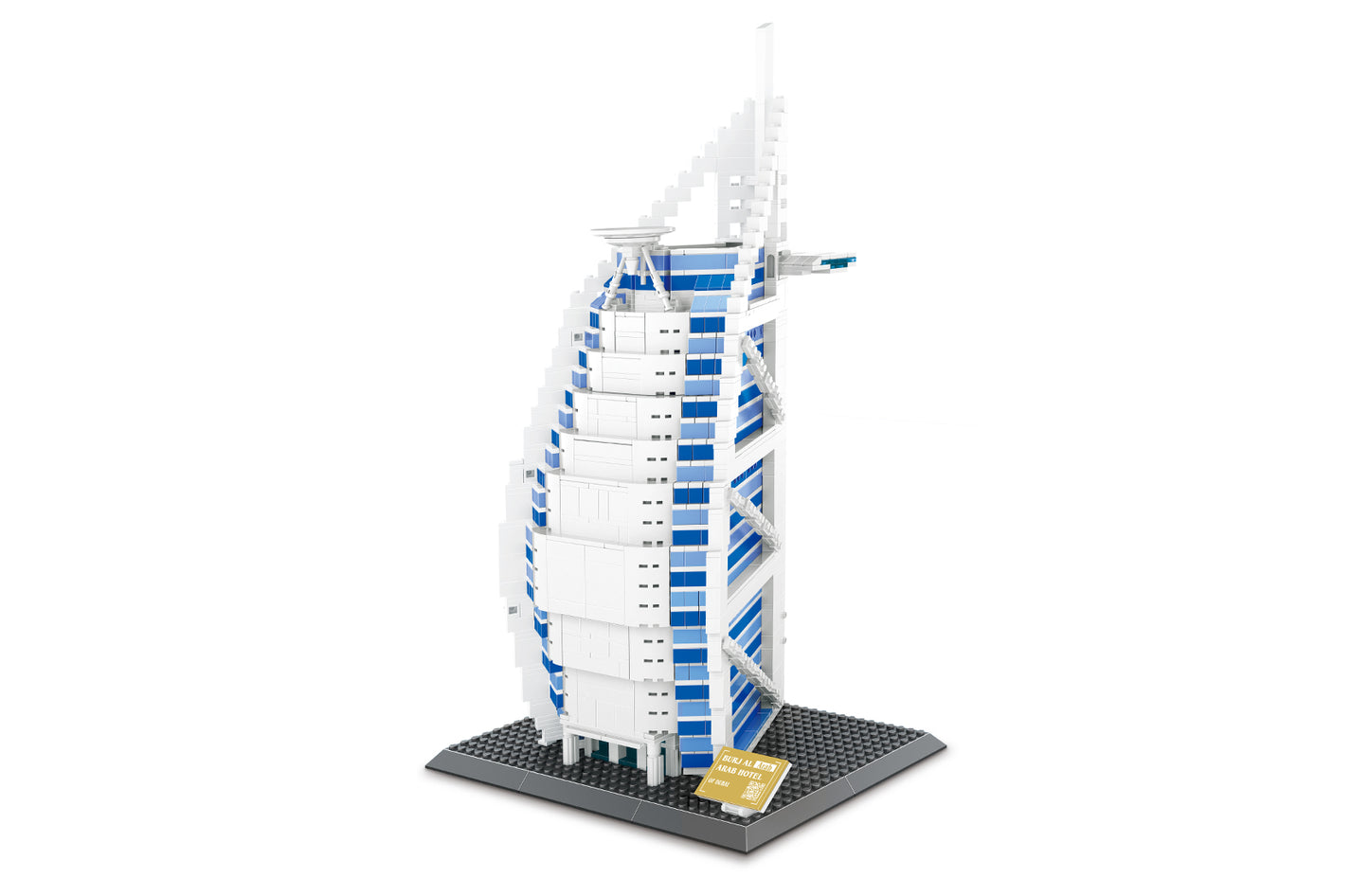Burj Al Arab Hotel Building Blocks Set