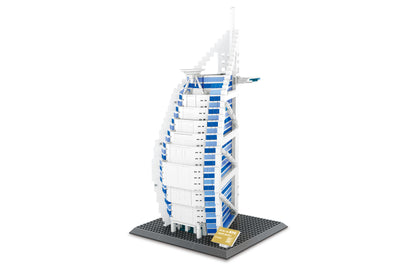 Burj Al Arab Hotel Building Blocks Set