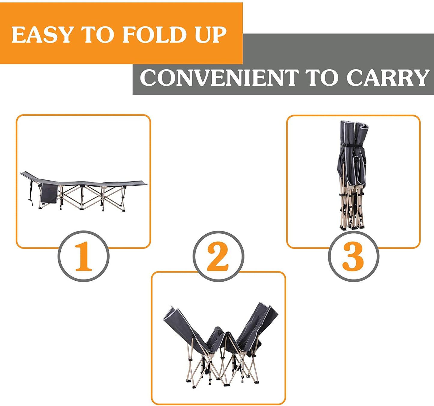 Campsberg - Easyrest Heavy Duty Stretcher Bed