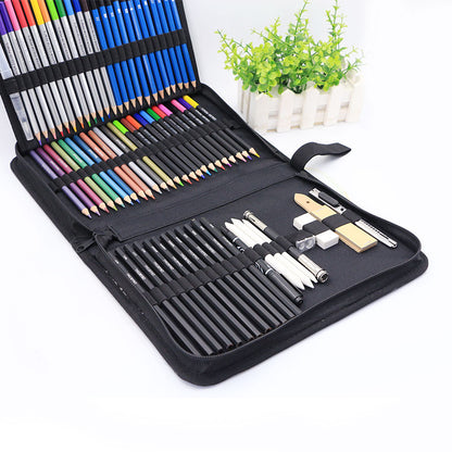 Charcoal & Colour Sketch Set