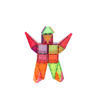 BrIQs - 100 Piece Magnetic Tiles Set