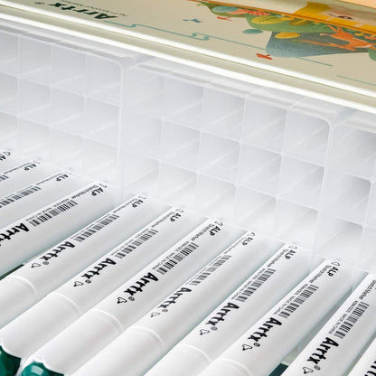 Arrtx - Assorted Bright Colours Alcohol Based Art Markers