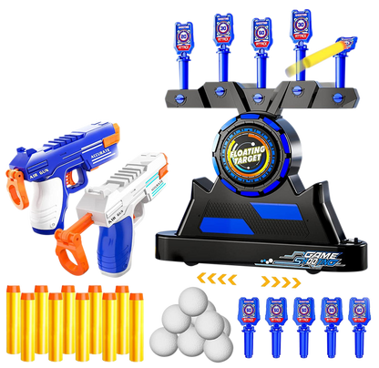 BrIQs - Floating & Shootdown Target Set - Nerf Compatable
