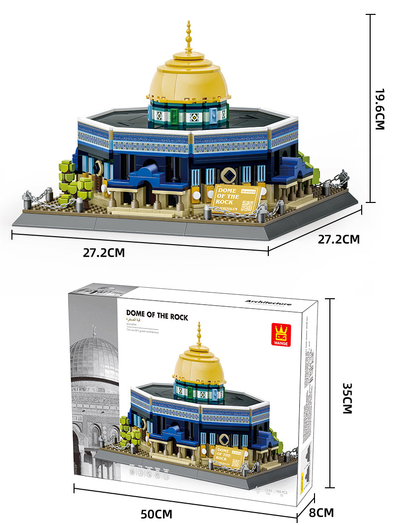 Dome of the Rock - Jerusalem Building Blocks Set