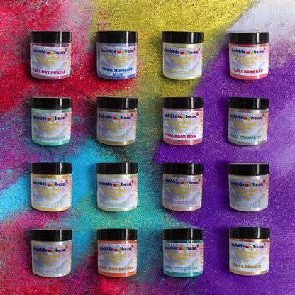 BubbleBean - Mica Pigment Pearlescent Powder